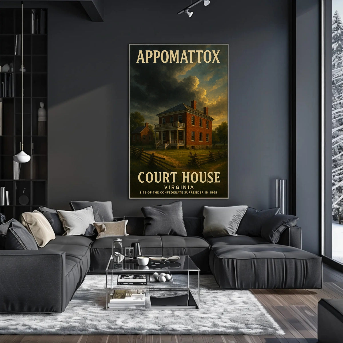 Appomattox Court House Poster