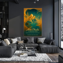 Abu Dhabi Dreamscape Poster