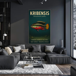 Kribensis The Peaceful Cichlid Poster PosterGoat