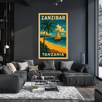 Zanzibar Travel Poster