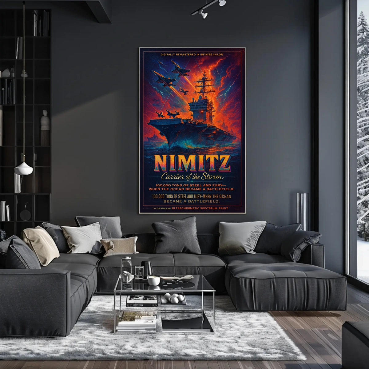 Nimitz Carrier of the Storm Poster