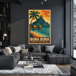 Bora Bora French Polynesia Poster