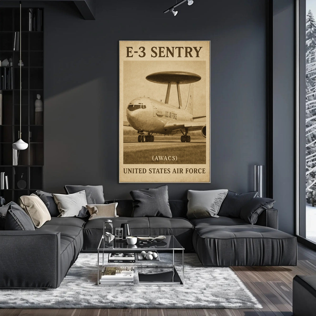 E-3 Sentry United States Air Force Poster