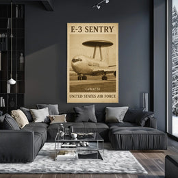 E-3 Sentry United States Air Force Poster