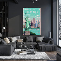 Iconic New York Poster