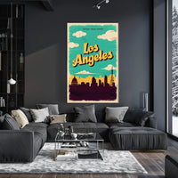 Los Angeles Vintage Poster