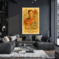 Jim Thorpe Celebrating a Sports Legend Poster