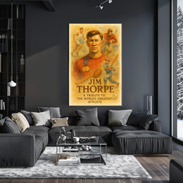 Jim Thorpe Celebrating a Sports Legend Poster
