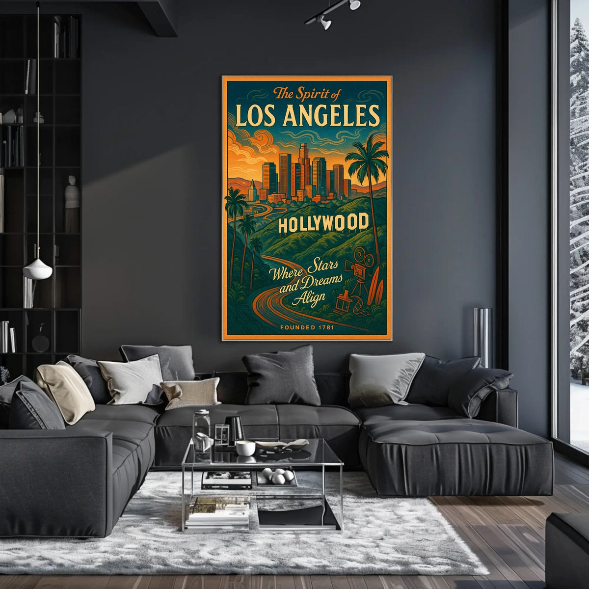 Hollywood Dreams: Vintage Los Angeles Poster Art