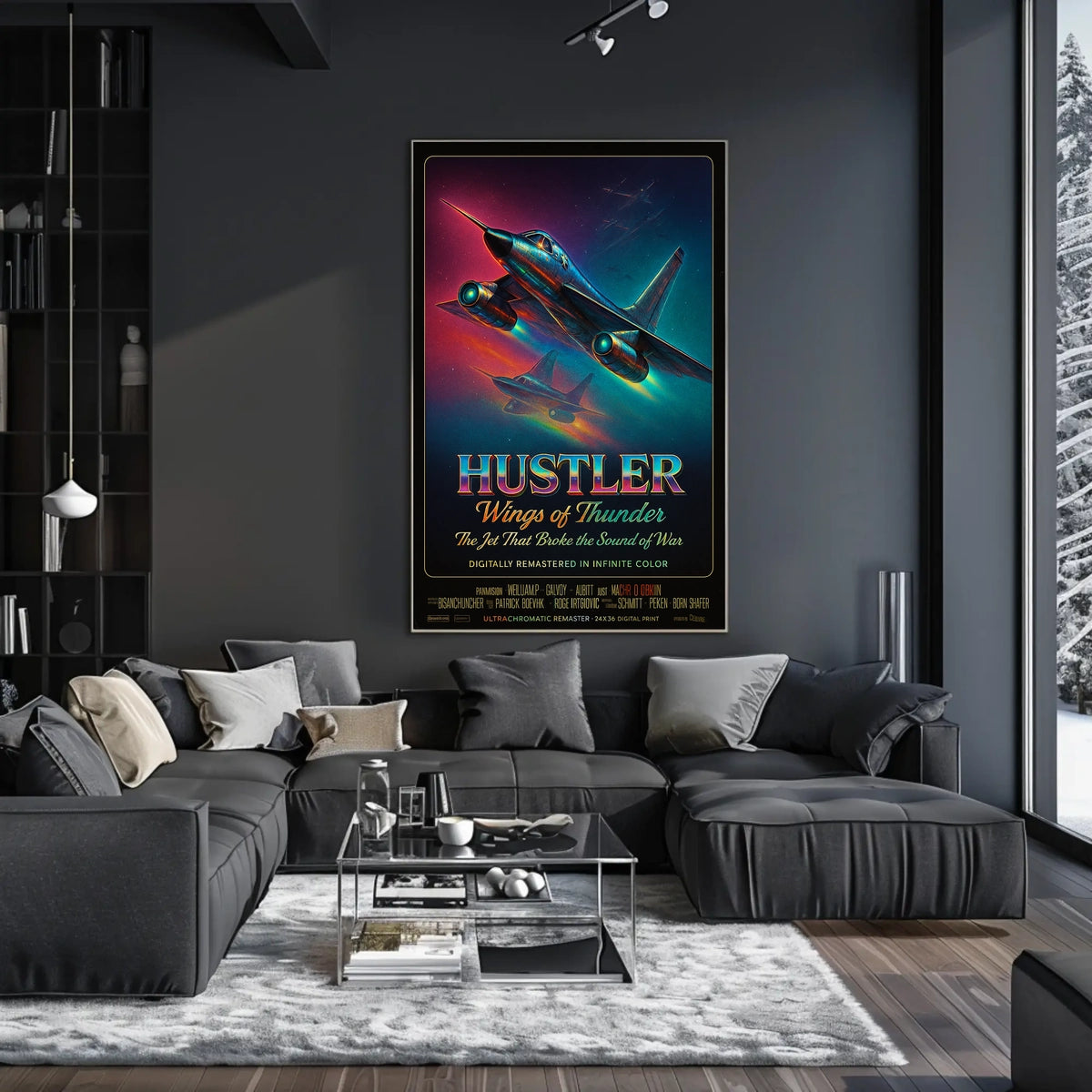 Hustler Wings Of Thunder Poster