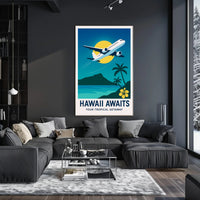 Hawaii Awaits Your Tropical Getaway Poster PosterGoat