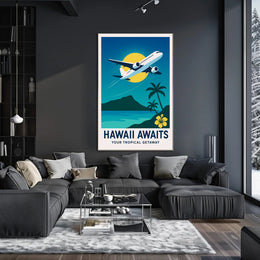 Hawaii Awaits Your Tropical Getaway Poster PosterGoat