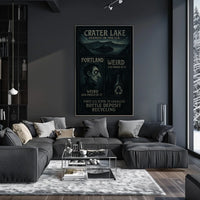 Crater Lake And PortlandS Unique Charm Poster