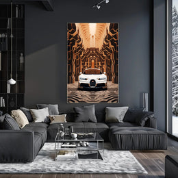 Futuristic Elegance Poster