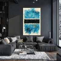 Abstract Watercolor Flag Abstract Poster