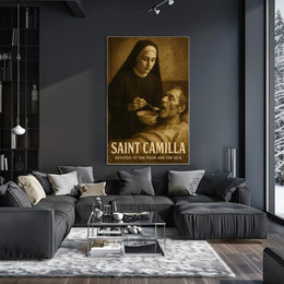 Saint Camilla Devoted To The Poor And Poster