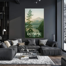 Olympic National Park Poster