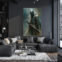 Medieval Knight in Armor: Fantasy or Mythology Poster PosterGoat