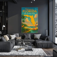 Welcome to Florida The Sunshine State Poster PosterGoat