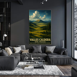 Valles Caldera New Mexico Poster