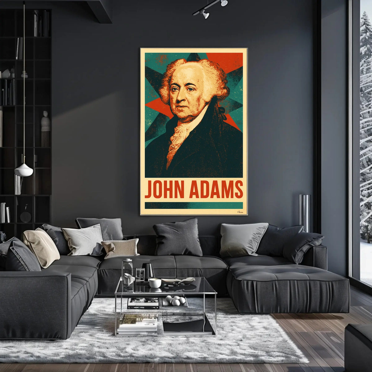 John Adams Poster