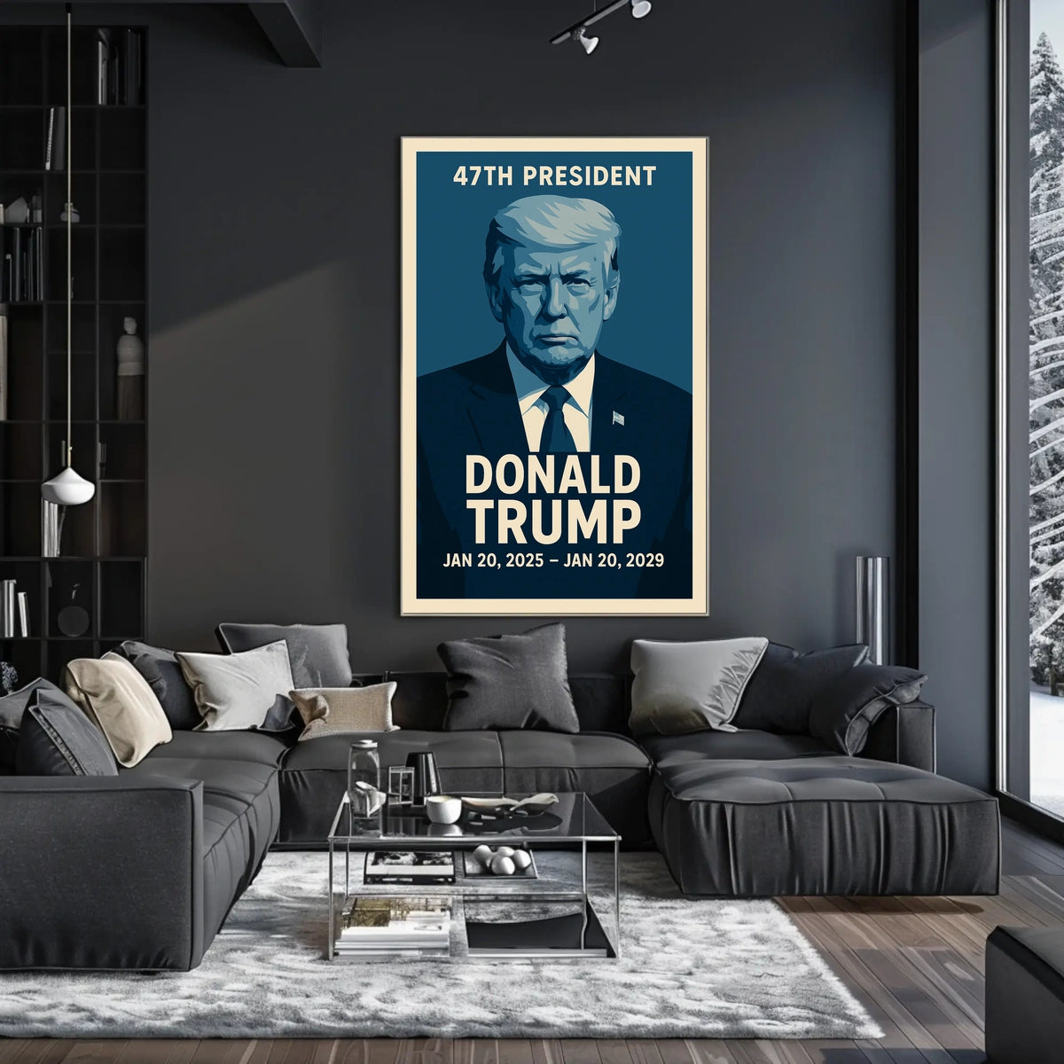 Donald Trump 47th President Poster