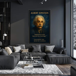 Albert Einstein Exploring The Mind Of Poster