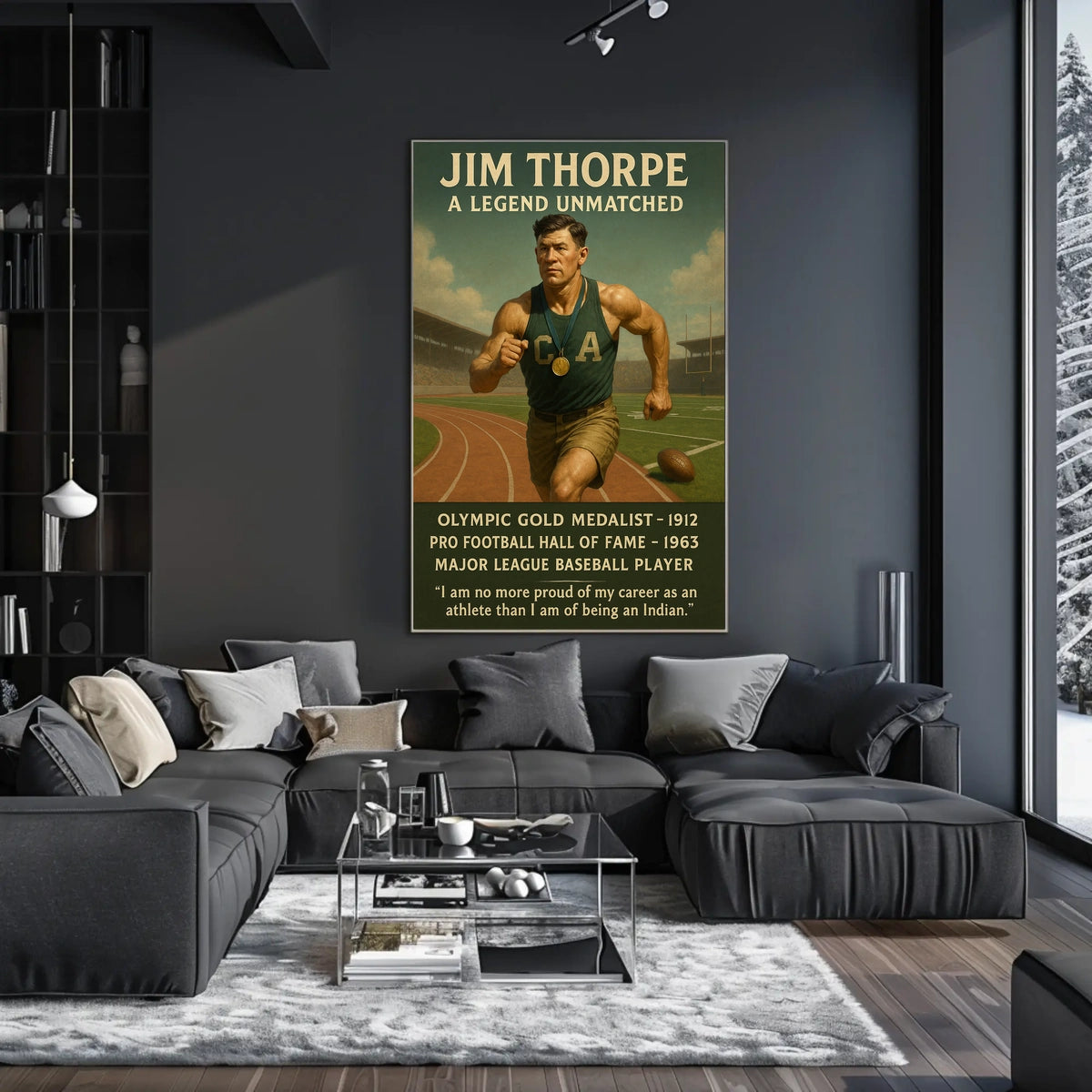 Jim Thorpe A Legend Unmatched Poster