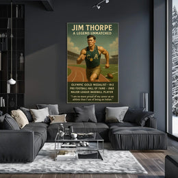 Jim Thorpe A Legend Unmatched Poster