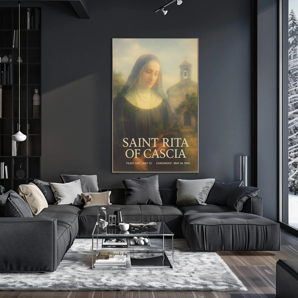 Saint Rita Of Cascia Poster