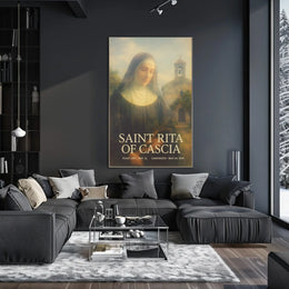 Saint Rita Of Cascia Poster