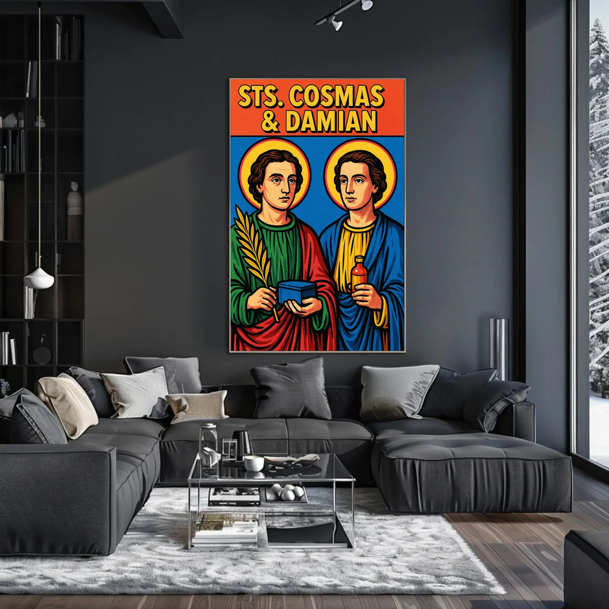 Saints Cosmas and Damian Poster