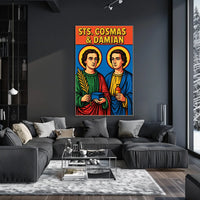 Saints Cosmas and Damian Poster