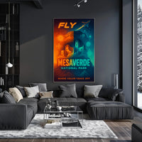 Fly to Mesa Verde National Park Poster