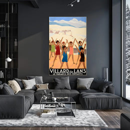 Villard-De-Lans Le Paradis Des Enfants Poster