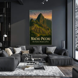 Discover Machu Picchu Poster