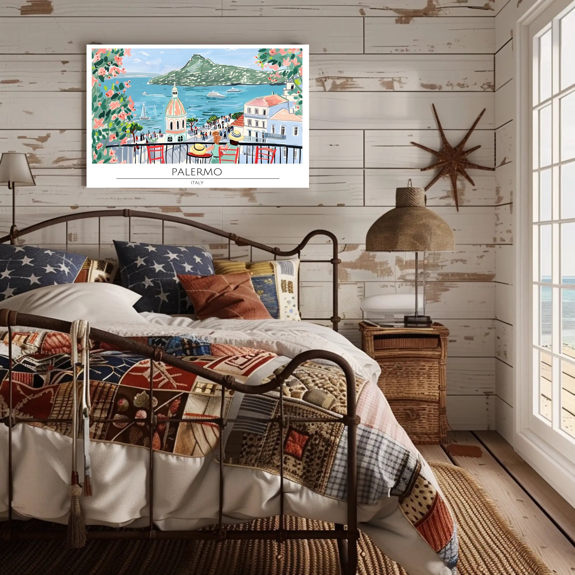 Scenic View of Palermo Poster