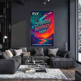 Cuyahoga National Park Adventure Poster