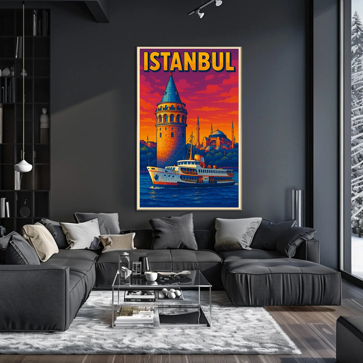 Istanbul A City of Timeless Beauty Poster