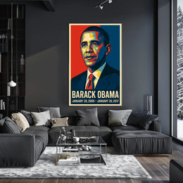 Barack Obama Presidential Term Poster