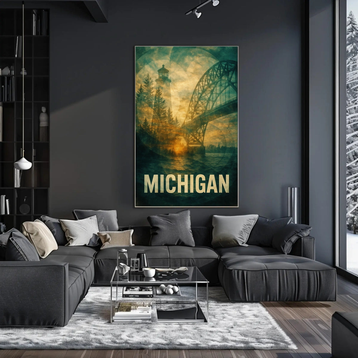 Michigan Scenic Poster