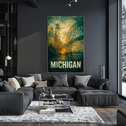 Michigan Scenic Poster