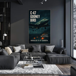 C-47 Gooney Bird Poster PosterGoat