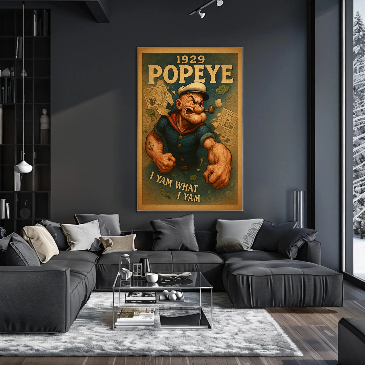 Popeye 1929 Art Poster POP-28