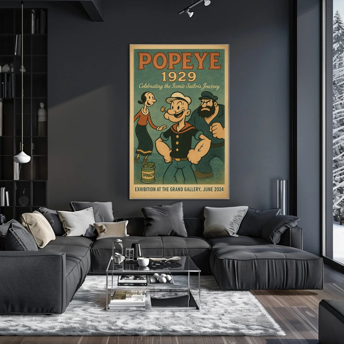 Popeye 1929 Art Poster POP-07
