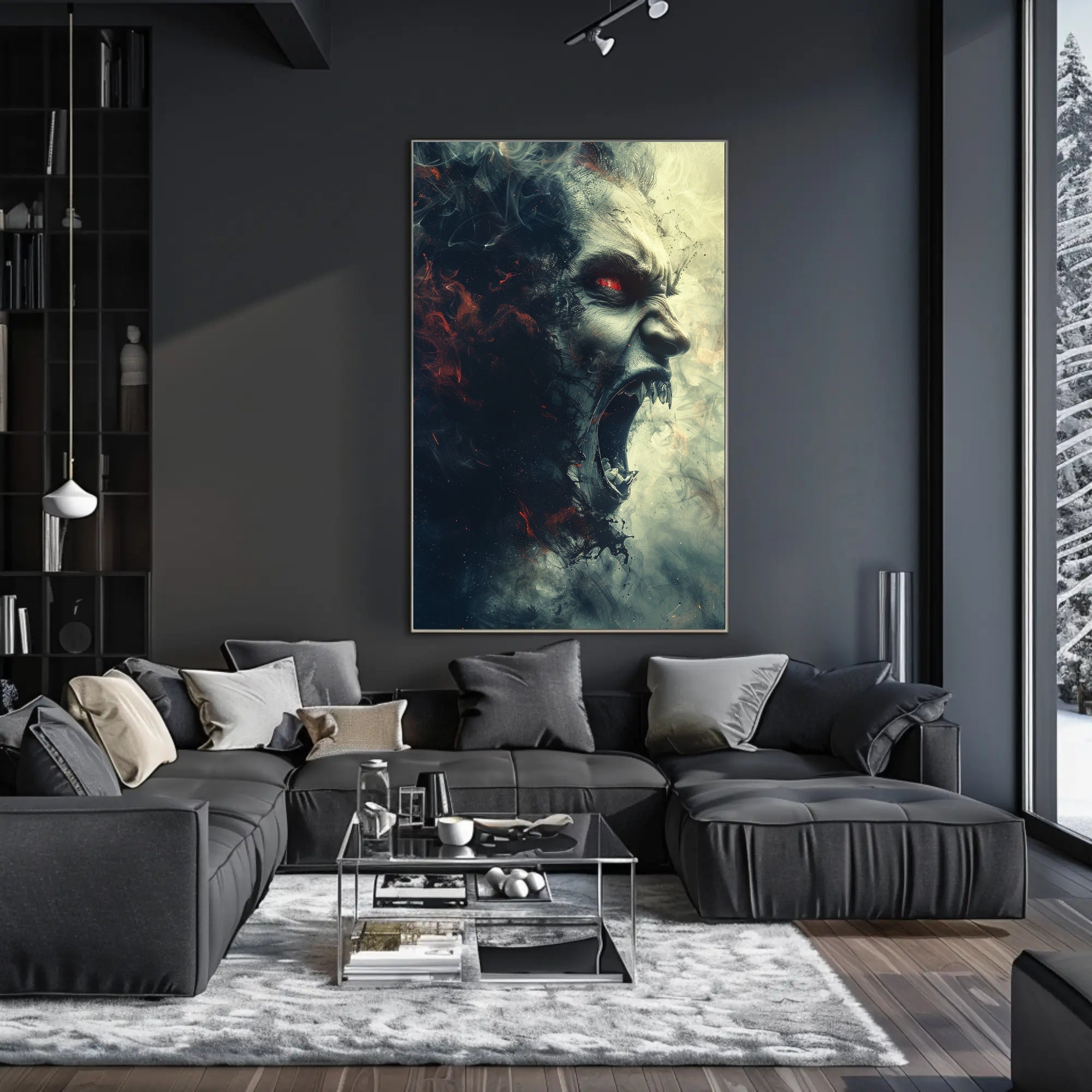 Fiery Fury Poster PosterGoat