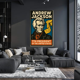 Andrew Jackson 7th President Poster
