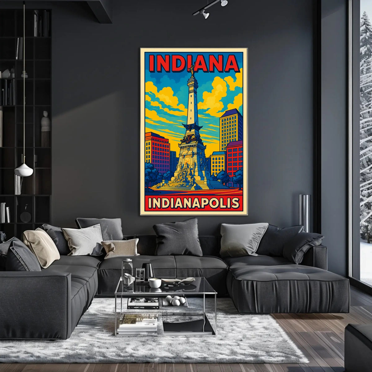 Indianapolis Monument Poster