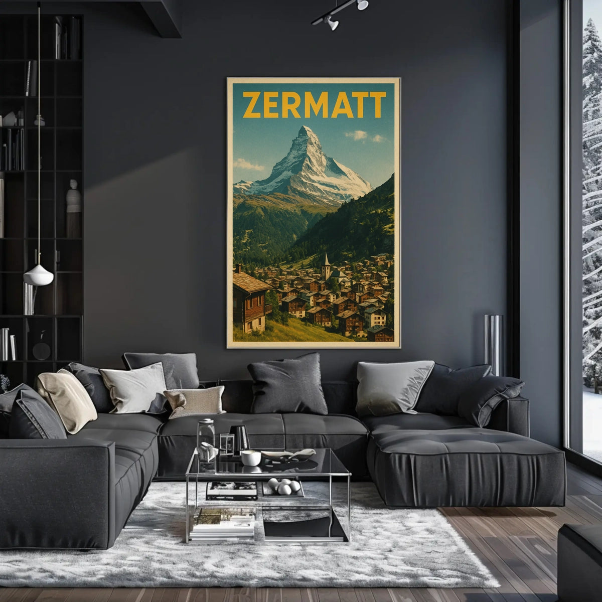 Zermatt Adventure Poster