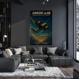 Junkers Ju 88 Pioneering Force of the Luftwaffe Poster